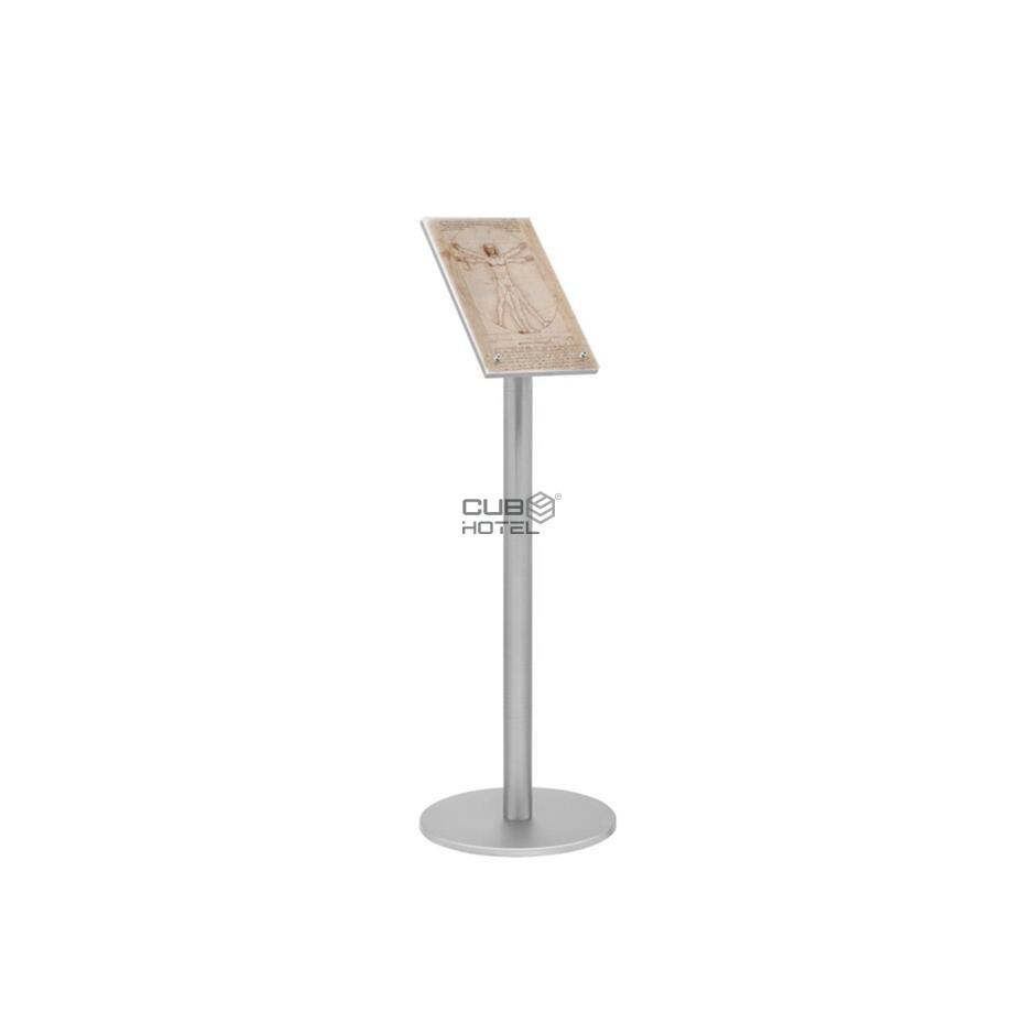 Display informativo A3 acero pintado